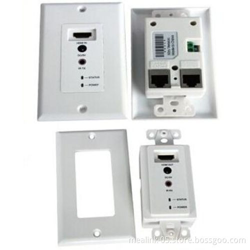 30m HDMI Wallplate Extender with IRNew